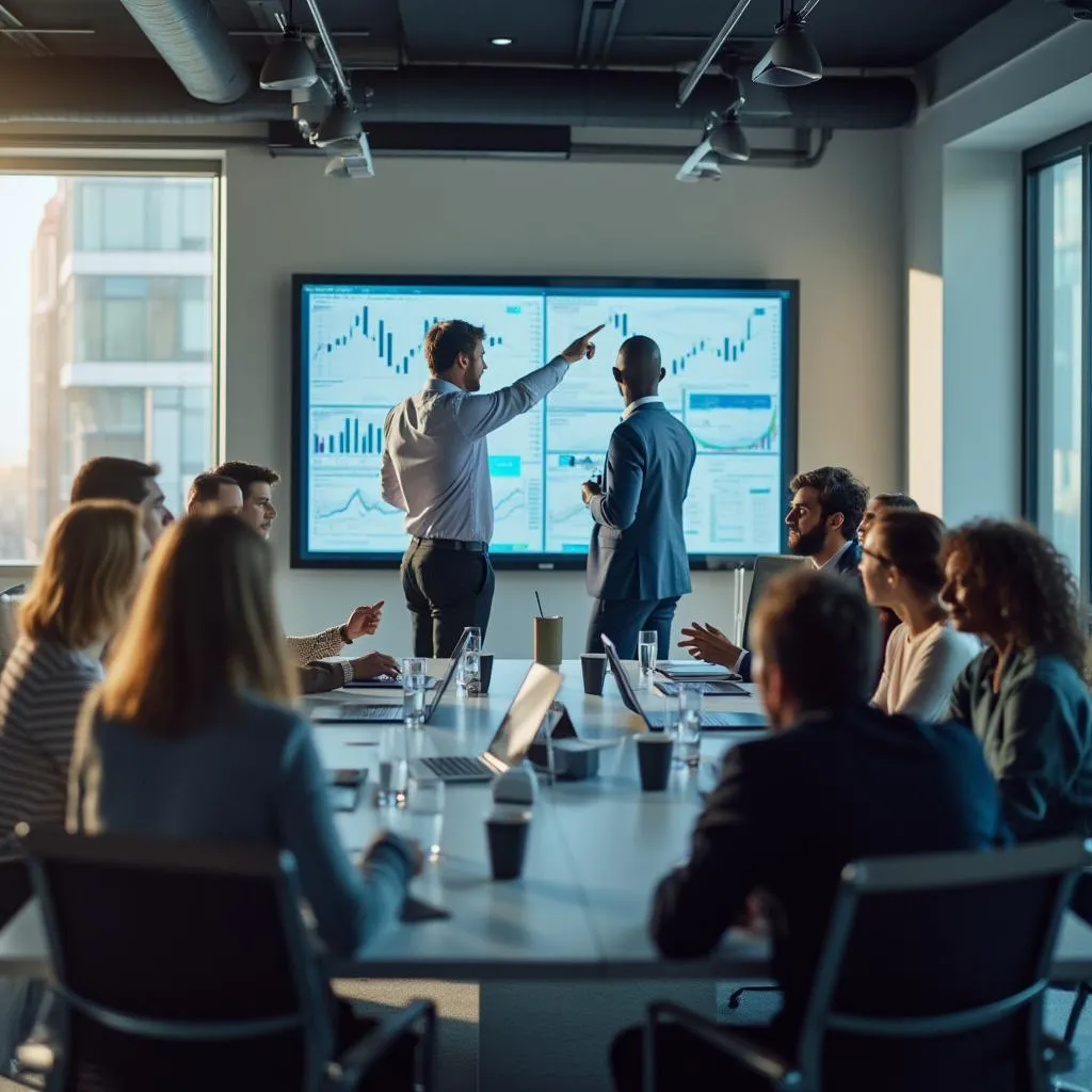 Equipo de FinanzasArgConsult en reunión estratégica