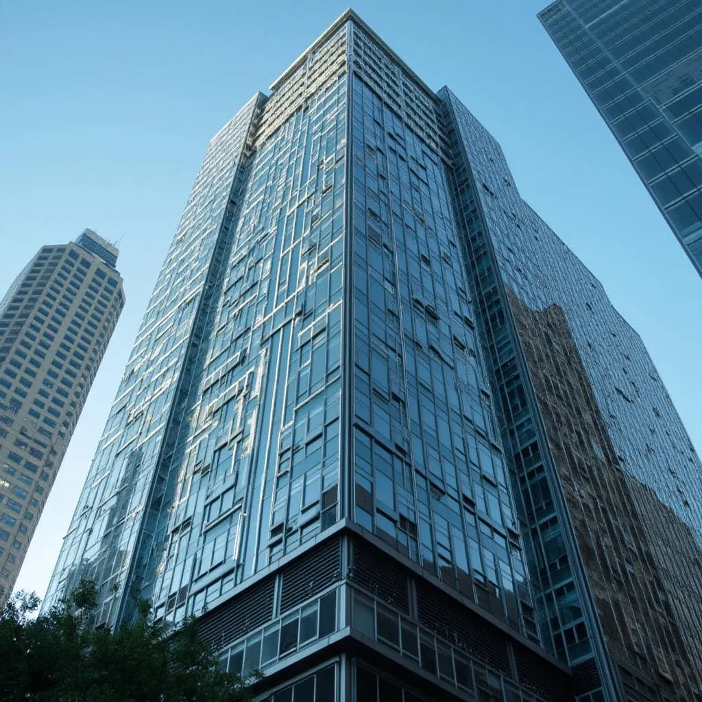 Edificio de oficinas moderno en Buenos Aires